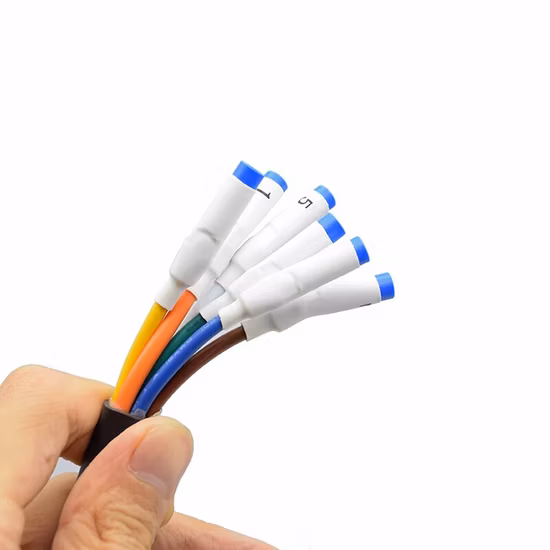 Pannello interruttori a 6 gruppi Sistema di relè elettronico Scatola di controllo del circuito Scatola relè fusibili impermeabile Gruppi di cablaggio per auto e altro ancora